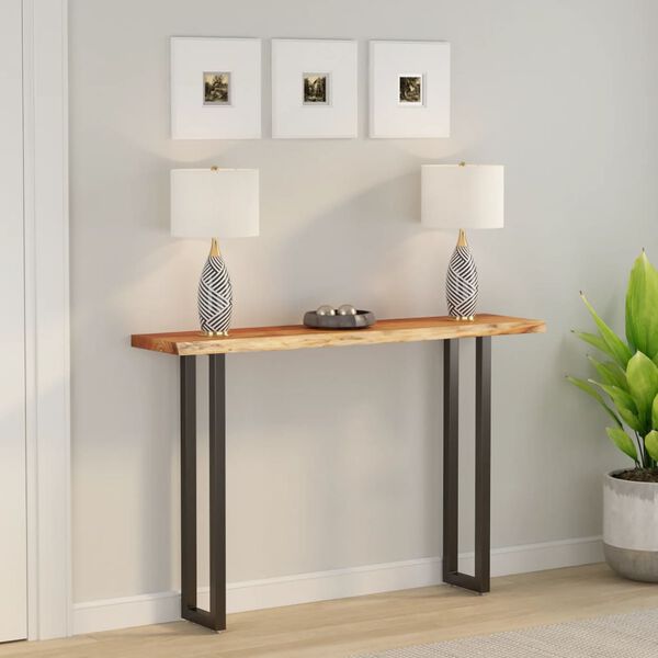 vidaXL galda virsma, 180x30x3,8 cm, taisnstūra, akācijas masīvkoks