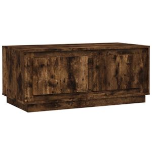 vidaXL kafijas galdiņ&scaron;, 102x50x44 cm, inženierijas koks, ozola krāsa