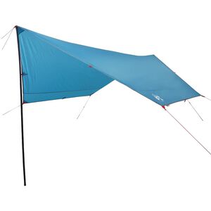 vidaXL kempinga tents, zila, 430x380x210 cm, ūdensizturīga