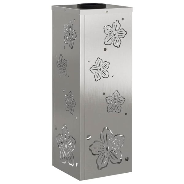 vidaXL Saules LED ceļa gaisma 2 pcs Nerūsējo&scaron;s tērauds