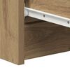 vidaXL bufete Artisan Oak 60x35x98,5 cm Engineered Wood
