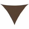 vidaXL saulessargs, 160 g/m&sup2;, brūns, 3x3x4,2 m, HDPE