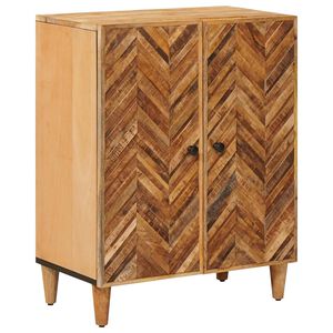 vidaXL Uzglabā&scaron;anas skapji Brūna 60 x 33,5 x 75 cm Cieta mango koksne