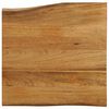 vidaXL galda virsma, 60x60x3,8 cm, mango masīvkoks