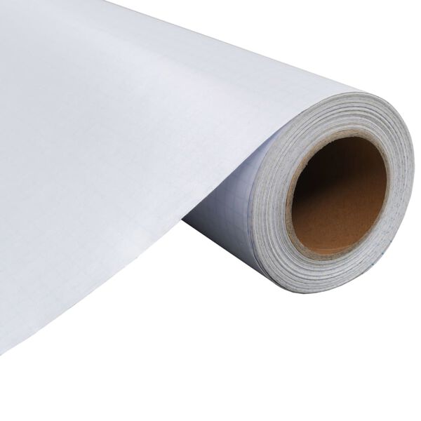 vidaXL loga plēve, matēta, pelēka, 0,9x20 m, PVC