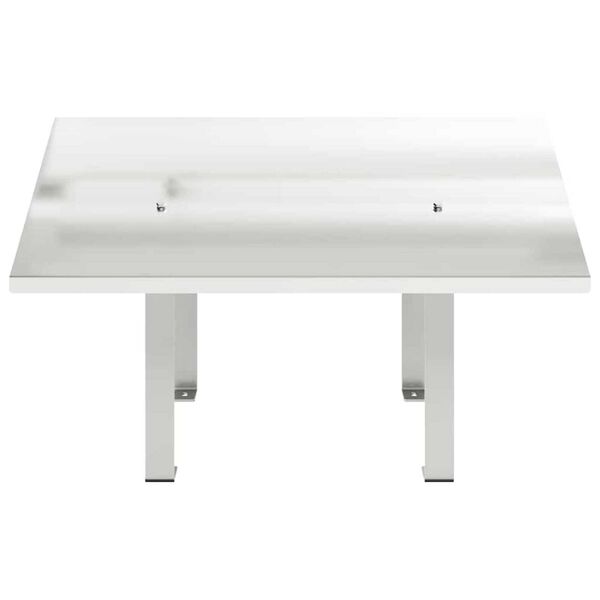 vidaXL Skurstene vāks Sudraba 60 x 60 x 38 cm Nerūsējo&scaron;s tērauds