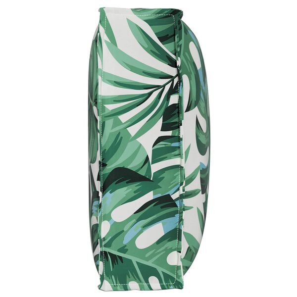 vidaXL Palešu spilvens atzveltnei Lapu raksts 50 x 40 x 12 cm