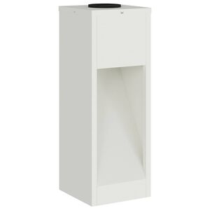 vidaXL Saules LED Ceļa Gaisma 2 pcs Balts Auksti velmēts tērauds