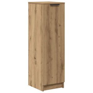 vidaXL apavu skapītis, koka krāsā, 29,5x35x100,5 cm, konstruēts koks