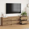 vidaXL TV vienības 2 pcs Artisānā ozols 180 x 34 x 50 cm