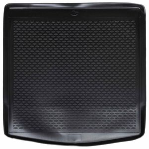 vidaXL Bagāžas nodalījuma paklājs Melns Gumija