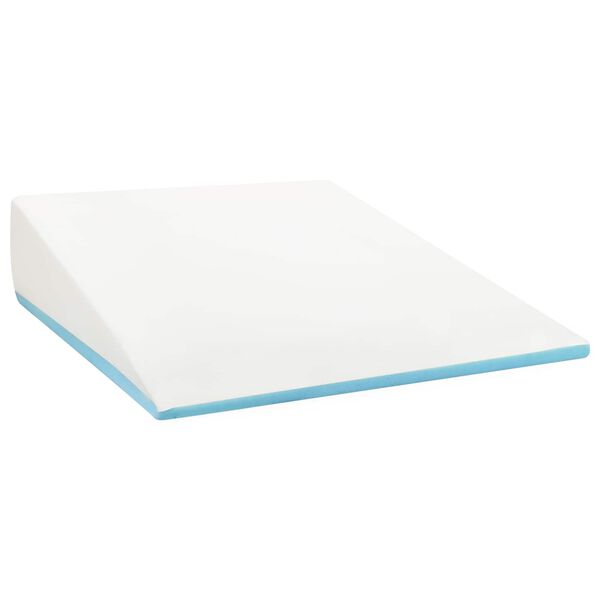 vidaXL Spilvens ar slīpu formu Vienkrāsains Pelēka 69 x 64 x 19 cm