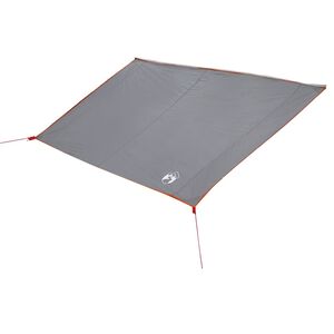 vidaXL Ūdensizturīgs Tarp personai 240 x 460 cm Pelēka un oranža
