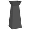 vidaXL Pillāra pods Melna 40 x 40 x 100 cm