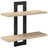 vidaXL Peldo&scaron;ie plaukti Sonomas ozols 40 x 15 x 40 cm