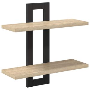 vidaXL Peldo&scaron;ie plaukti Sonomas ozols 40 x 15 x 40 cm
