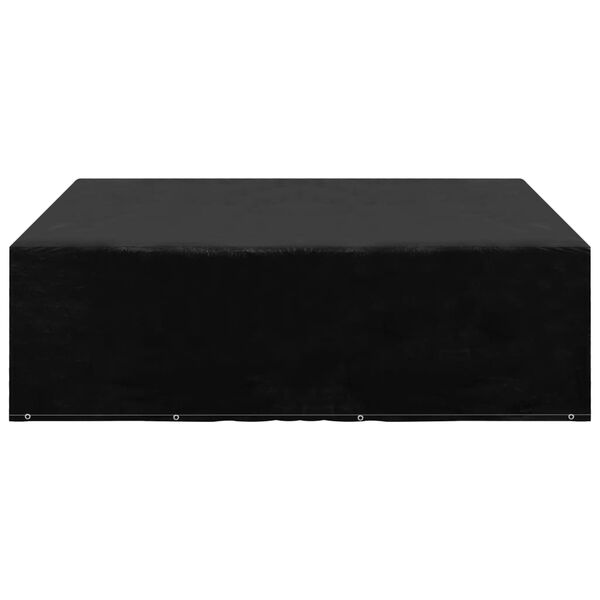 vidaXL dārza mēbeļu pārklājs, 12 gredzeni, 250x250x70 cm