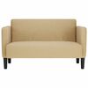 vidaXL Loveseat dīvāns, pelēkzaļ&scaron;, 109 cm, velveta audums