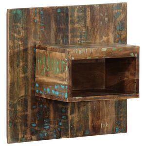 vidaXL Nakts skapis Daudzkrāsains 50x27x50 cm Reģenerēts masīvkoks