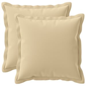vidaXL Spilvenu pārvalks 2 gab. HOUTEN Bē&scaron;a 30 x 30 cm Poliesters