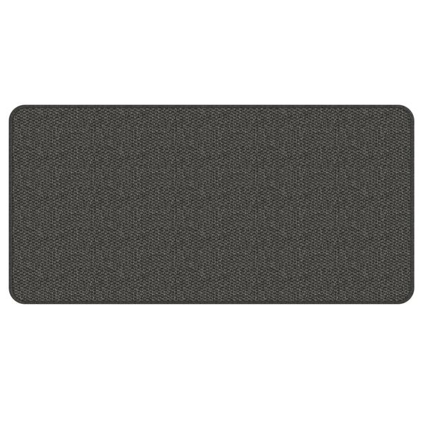 vidaXL paklājs, sizala izskats, antracītpelēks, 50x100 cm