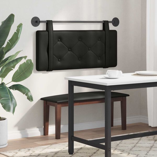 vidaXL Karājo&scaron;s galvgalis Melns 100 cm Mākslīgā āda