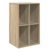 vidaXL Pla&scaron;u skapis Sonomas ozols 44,5 x 36,5 x 74,5 cm