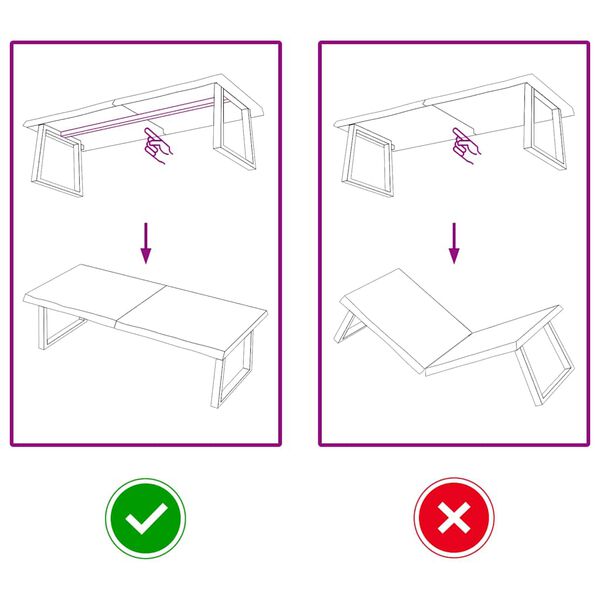 vidaXL galda virsma, gai&scaron;i brūna, 140x50x(2-4) cm, ozola masīvkoks