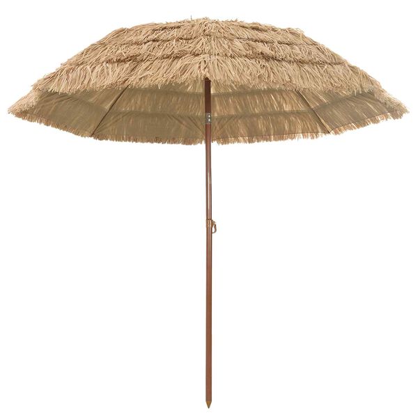 vidaXL Dārza parasols Dabiska 255 x 255 x 255 cm