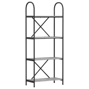 vidaXL Grāmatu plaukts 4 līmeņi 60 x 30 x 146 cm Inženierijas koks