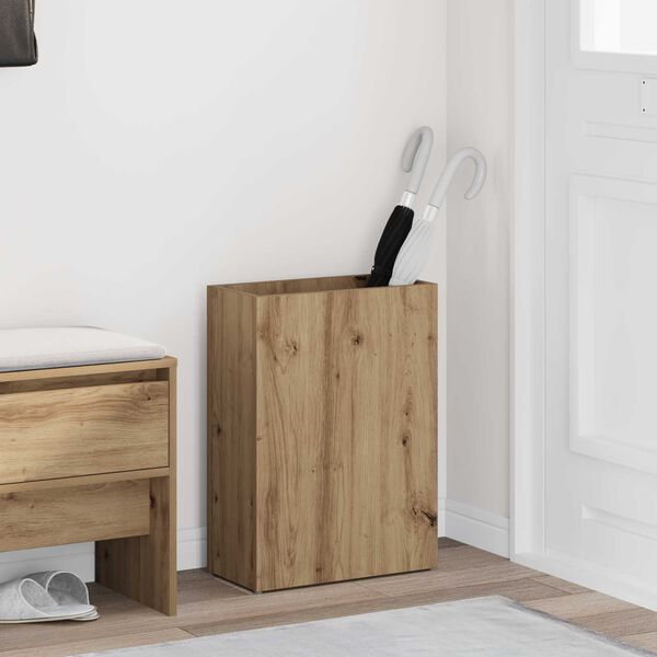 vidaXL Lietussarga statīvs Artisānā ozols 40 x 20 x 55,5 cm