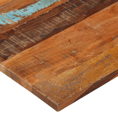 vidaXL galda virsma, taisnstūra, 60x100 cm, 25-27 mm, pārstrādāts koks