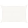vidaXL saulessargs, 160 g/m&sup2;, balts, 3x5 m, HDPE