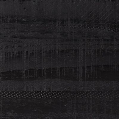 vidaXL naktsskapītis, melns, 36x30x45 cm, priedes masīvkoks