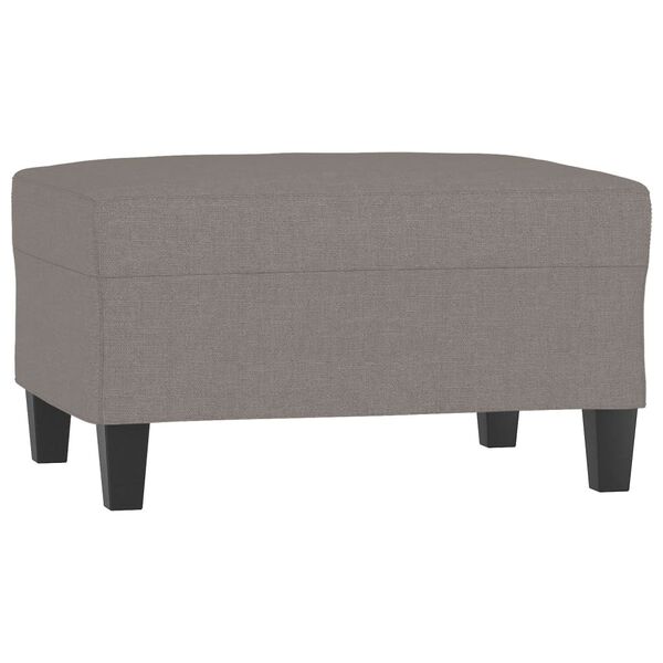 vidaXL kājsoliņ&scaron;, 70x55x41 cm, pelēkbrūns audums