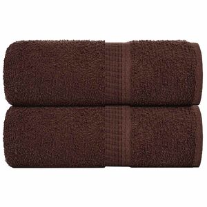 vidaXL dvieļi FROGN, 2 gab., brūni, 30x30 cm, 360 g/m&sup2;