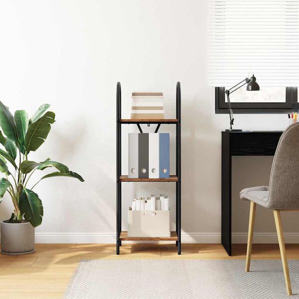 vidaXL Grāmatu plaukts Vecs koks 40 x 30 x 109 cm Inženierijas koks