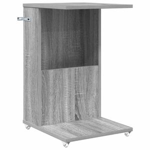 vidaXL Sānu galds 40 x 35 x 60 cm Inženierijas koks Pelēks Sonoma