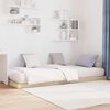 vidaXL Grīdas gultas rāmis Sonoma 100 x 200 cm Inženierijas koks
