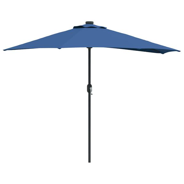 vidaXL Dārza parasols Azurblau 294 x 150 x 224 cm