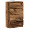 vidaXL bufete Old Wood 60x35x98,5 cm Engineered Wood