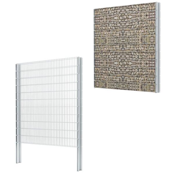 vidaXL gabiona āķi, 200 gab., tērauds