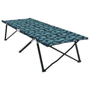 vidaXL Salokāma kempinga gulta Lapa Mežs 206 x 76 x 74 cm