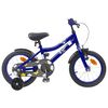 vidaXL Bērnu Velosipēds 12 Collas no 2-4 gadiem Tum&scaron;i zils