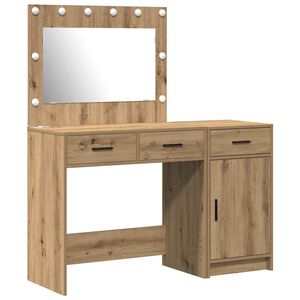 vidaXL Dressing galds 2 gab. Brūna 40 x 41 x 75 cm Inženierijas koks