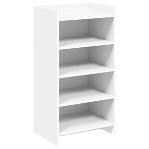 vidaXL Apavu skapis Balts 48 x 36 x 92 cm Inženierijas koks