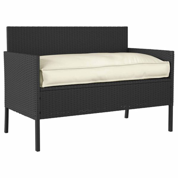 vidaXL Spilvens Krēmkrāsa 120 x 60 x 12 cm Oksforda audums