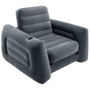 Intex izvelkams krēsls, 117x224x66 cm, tum&scaron;i pelēks