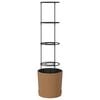 vidaXL Tomātu audzētājs Naturo ECO &Oslash; 39 x 139 cm WPC