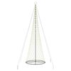 vidaXL LED Ziemassvētku koks Silti balts 500 cm Metāla